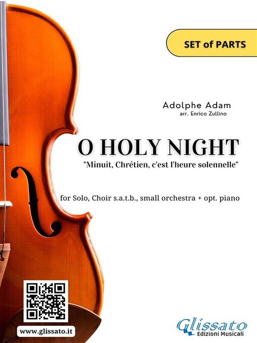 Title details for O Holy Night--Solo, Choir SATB, small Orchestra and Piano (Parts) by Enrico Zullino - Wait list